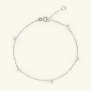 0.11CT Dainty Natural Dimond Bracelet