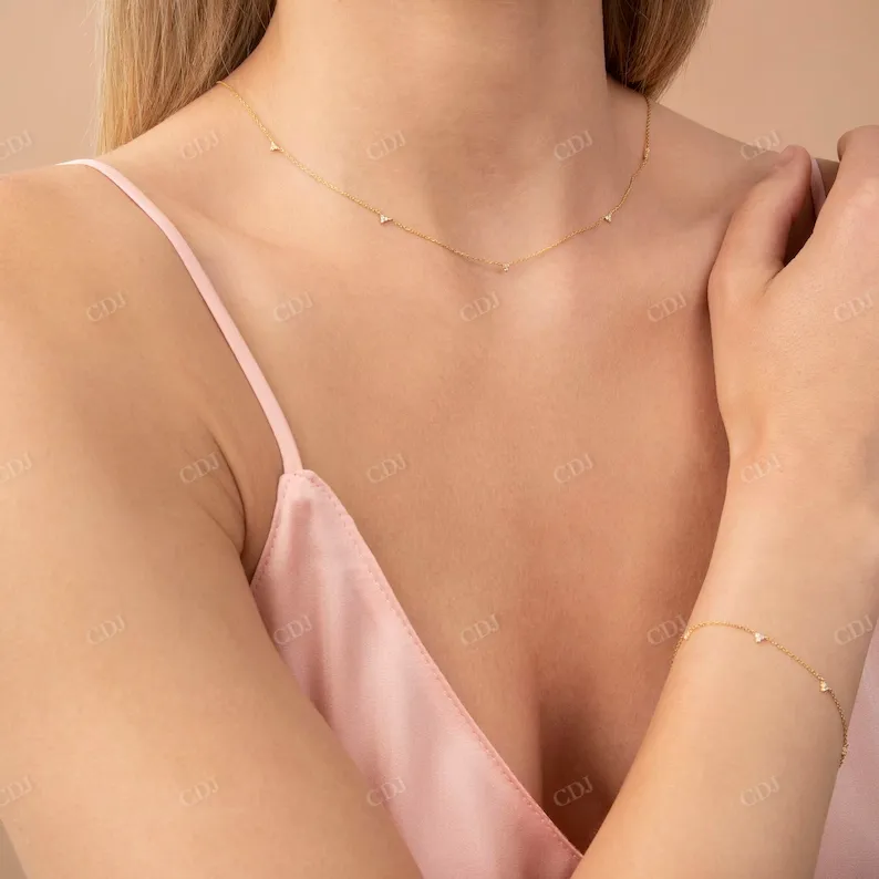0.11CT Dainty Natural Dimond Bracelet