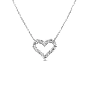 14KW  HEART NECKLACE (151N126A)