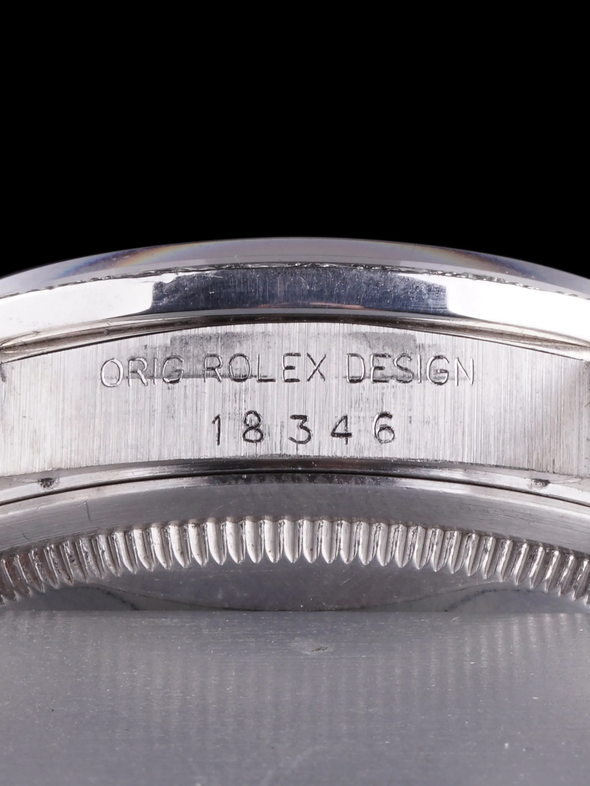 1990 Rolex Platinum Day-Date (Ref. 18346) W/ Factory Diamond Dial & Bezel