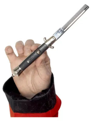 50s Style Teddy Boy Flick Comb