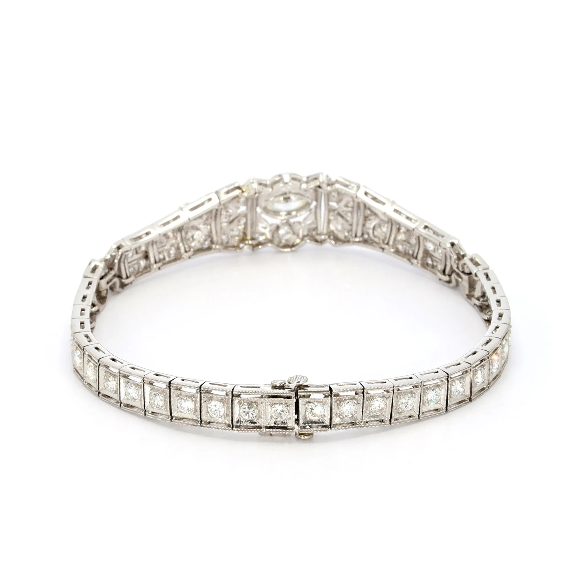 Art Deco Dimoand Bracelet