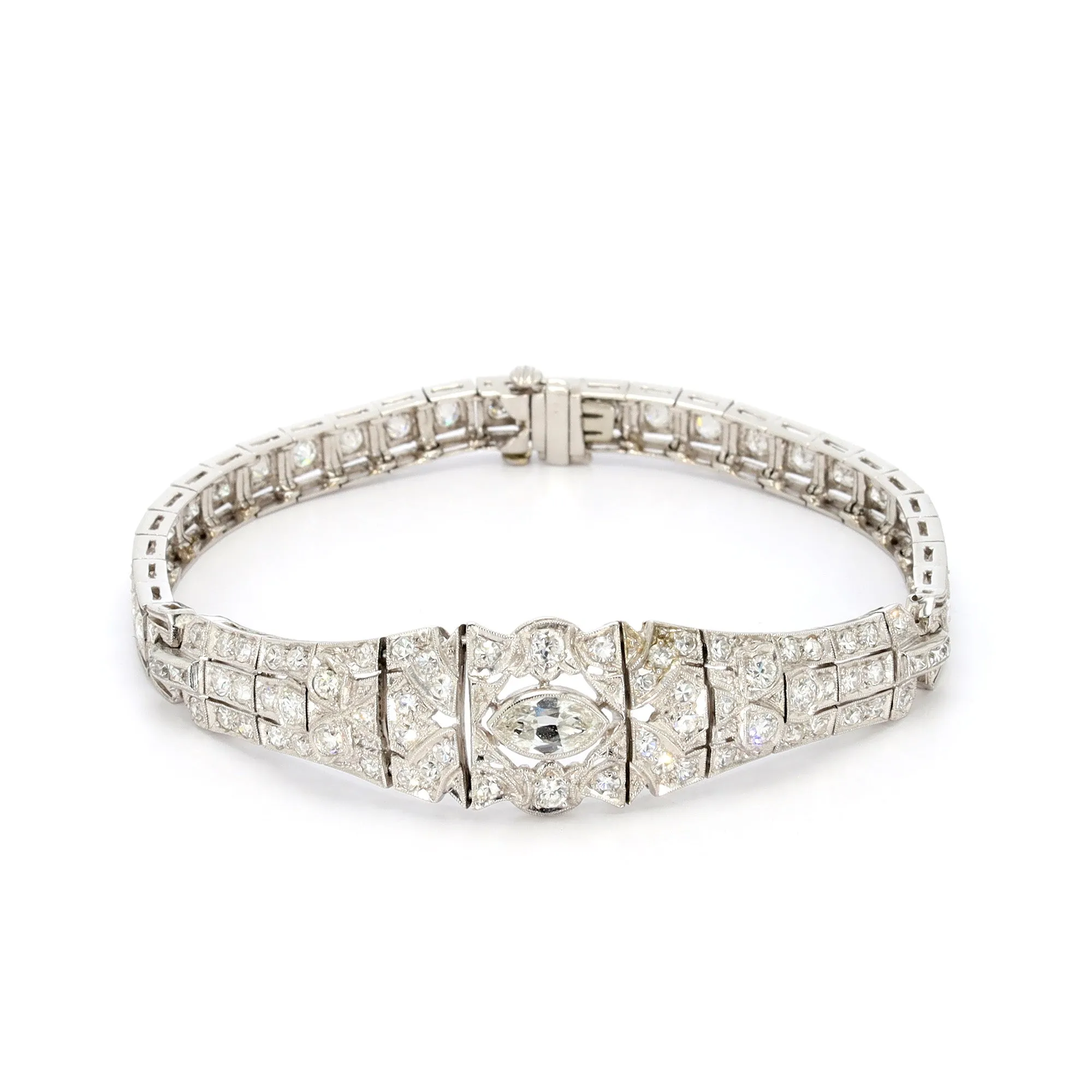 Art Deco Dimoand Bracelet