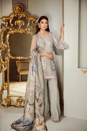 Baroque Isabella Embroidered Chiffon Collection 2018 – Diadem