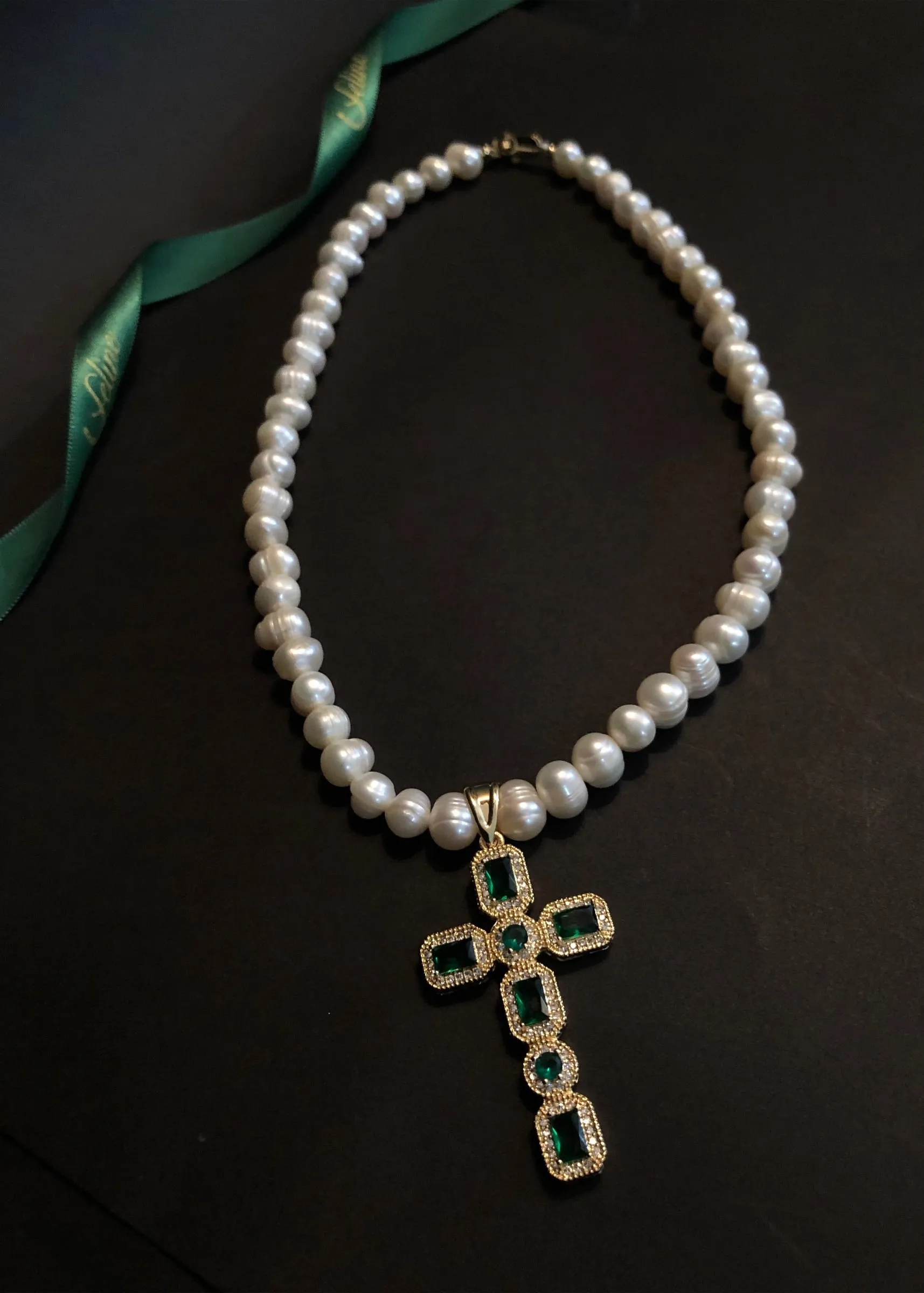 Belcalis Fresh Water Pearl Necklace