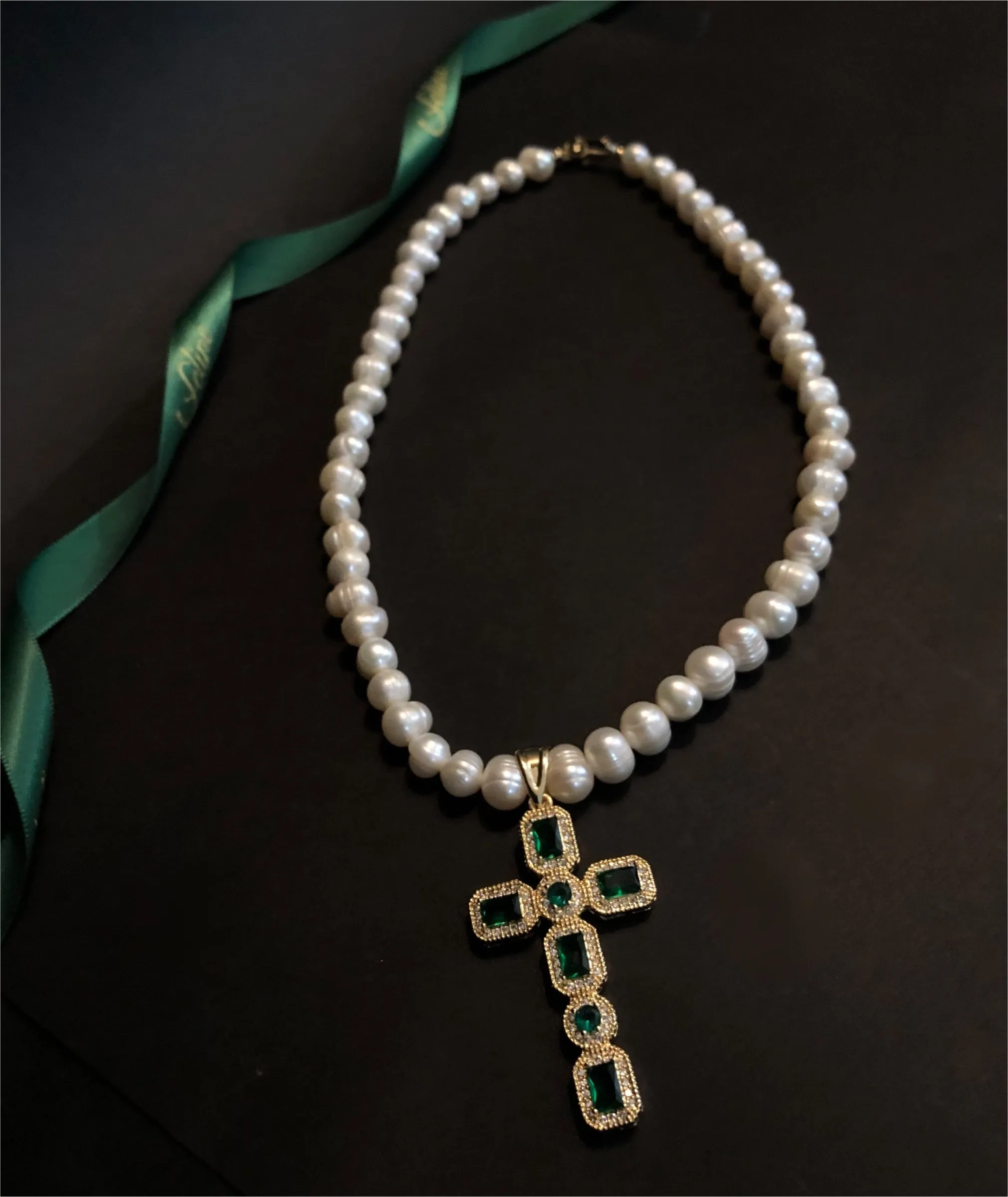 Belcalis Fresh Water Pearl Necklace