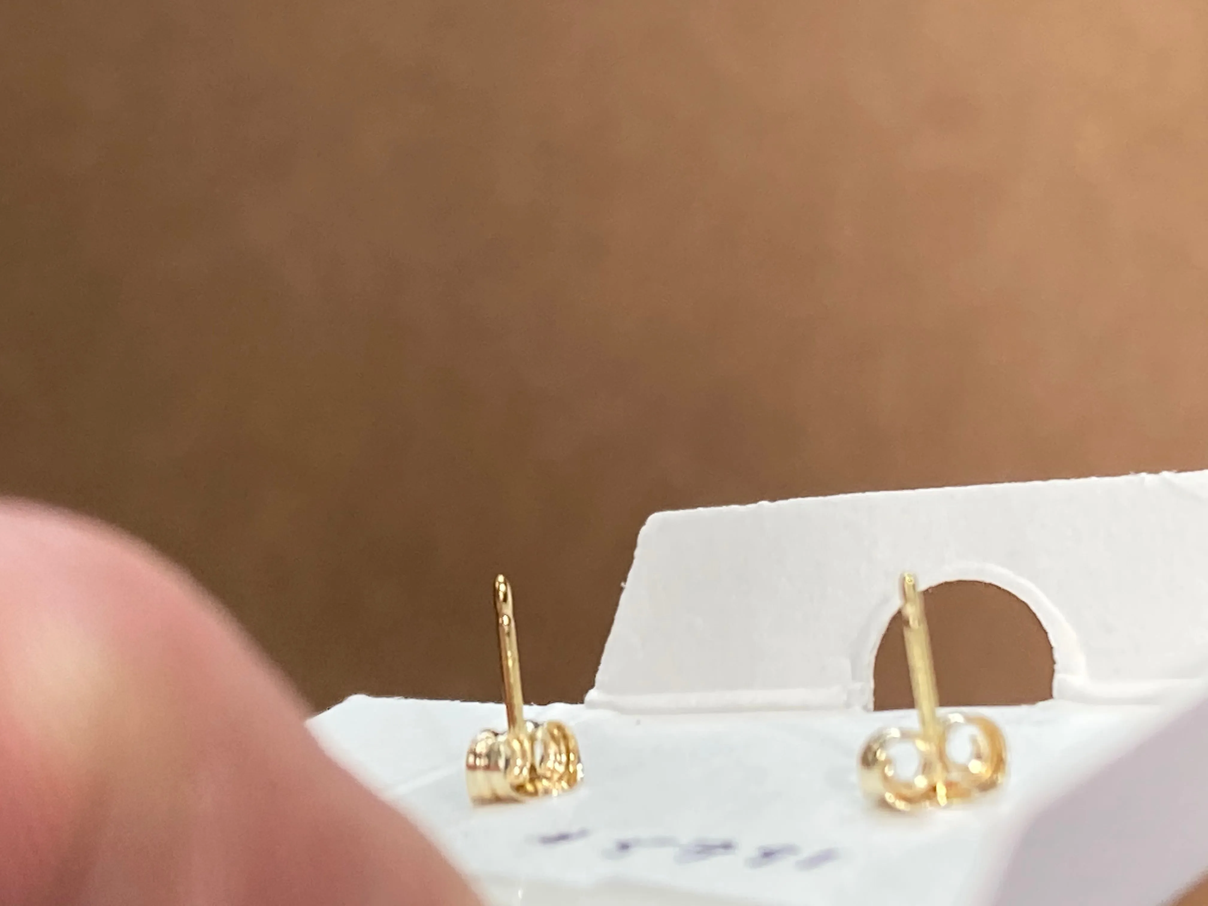 Blue Topaz 14 K Yellow Gold 0.64 Carat Stud Earrings