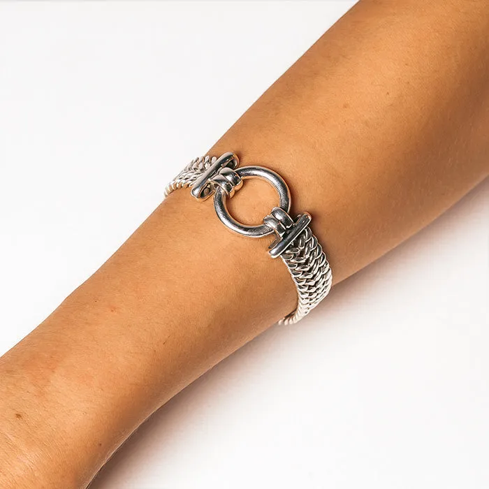 CARMEN SNAKE BELLY LOOP BRACELET