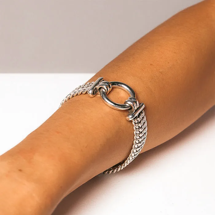 CARMEN SNAKE BELLY LOOP BRACELET