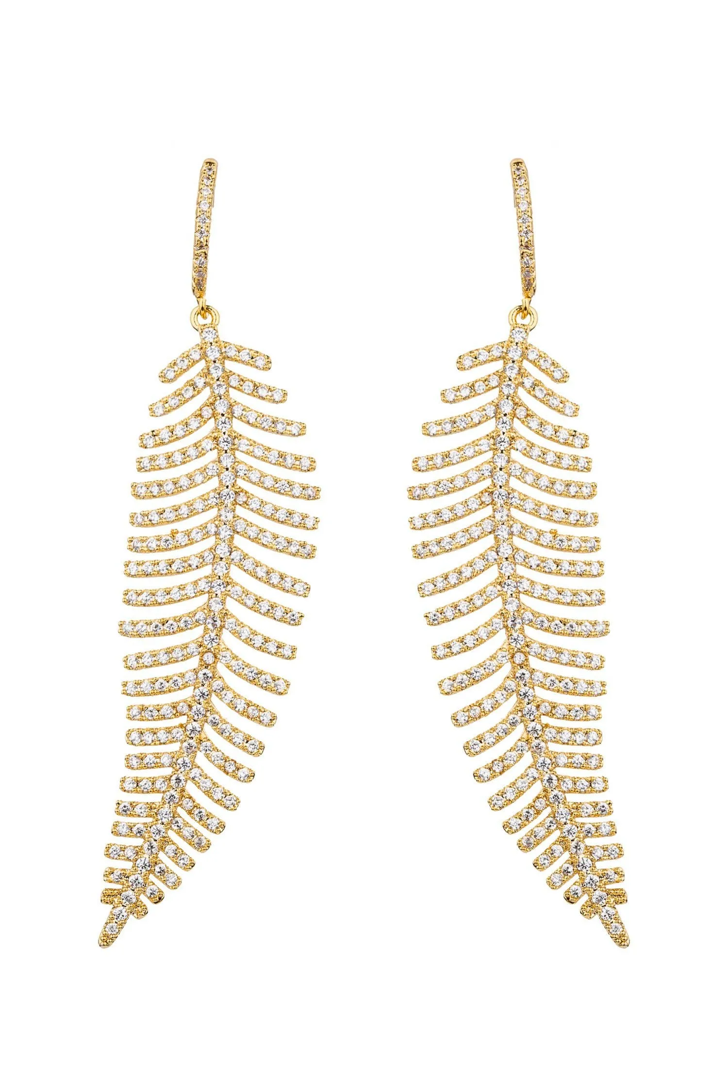 Caroline Earrings - Pink And Gold