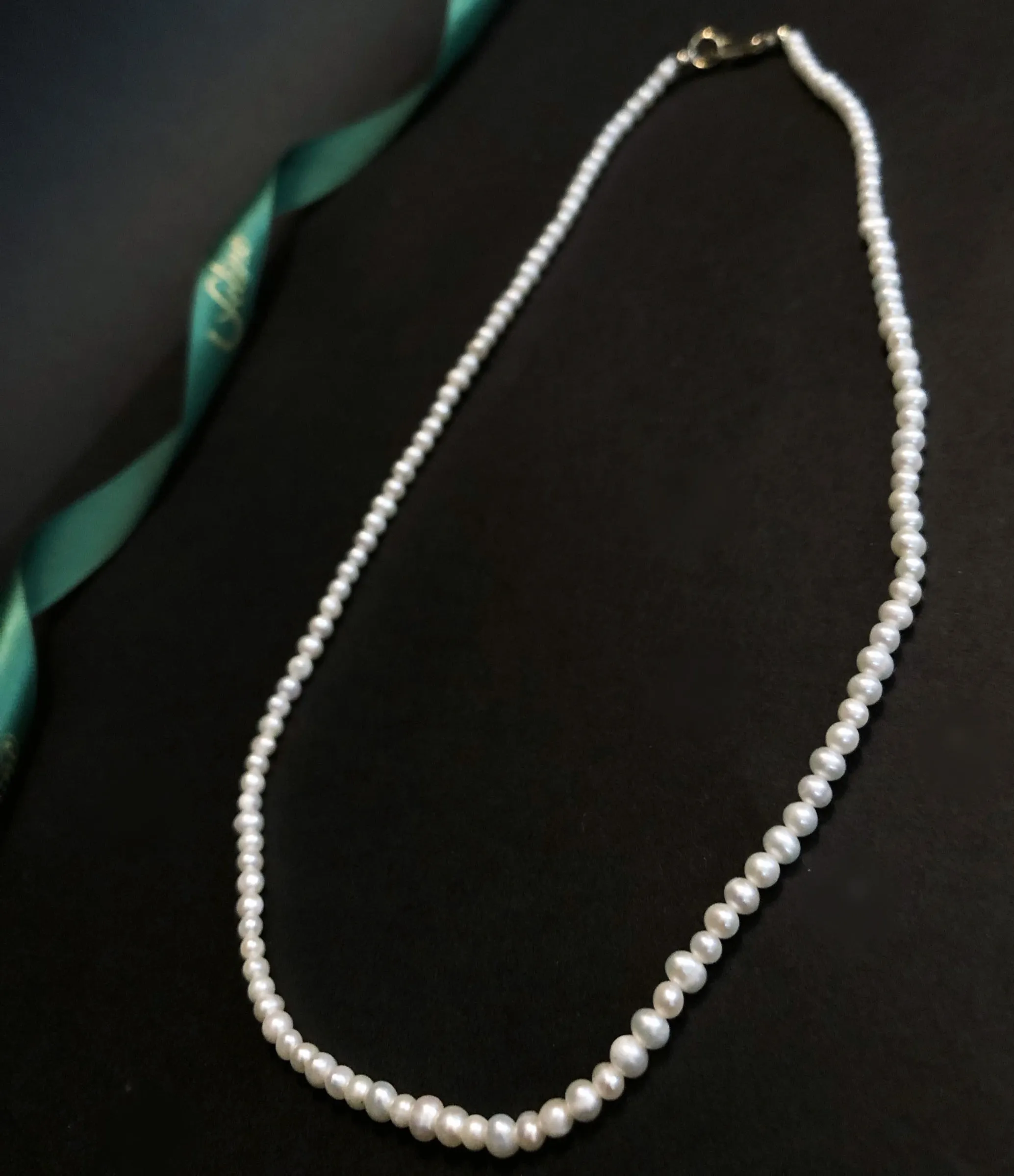 Chrissy Micro Pearl Necklace