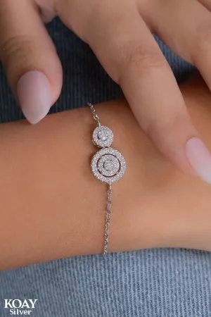 Circle Zircon (02) Bracelet