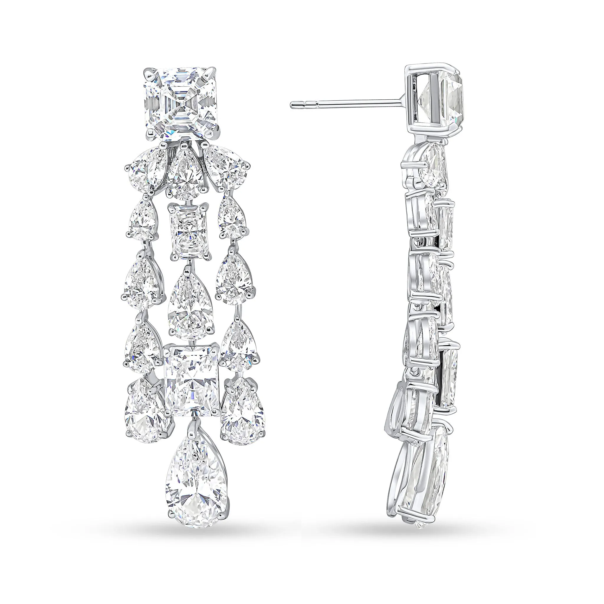 Desdemona Earrings (White)