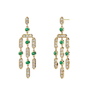 Diamond Chandelier Earrings