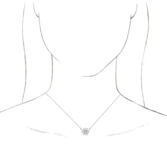 Diamond Vintage-Inspired 18" Necklace