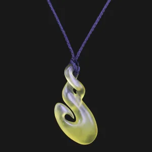 Double Twist Green Stone Oblique Infinity Friendship Jade Carving Necklace - Exotic Handcrafted Design for Timeless Style