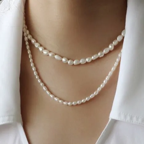 Freshwater Baroque Pearl Necklace For Women