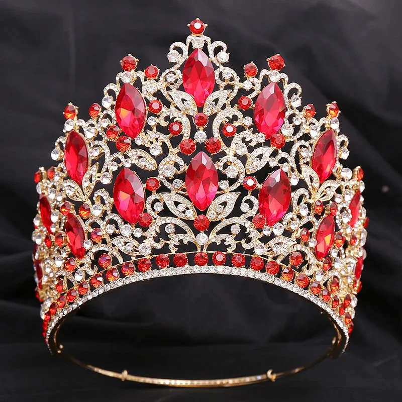Gorgeous Large Crystal Tiaras Crown - Quinceanera-Pageant-Bridal