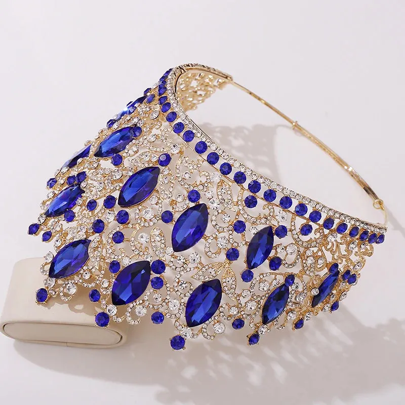 Gorgeous Large Crystal Tiaras Crown - Quinceanera-Pageant-Bridal