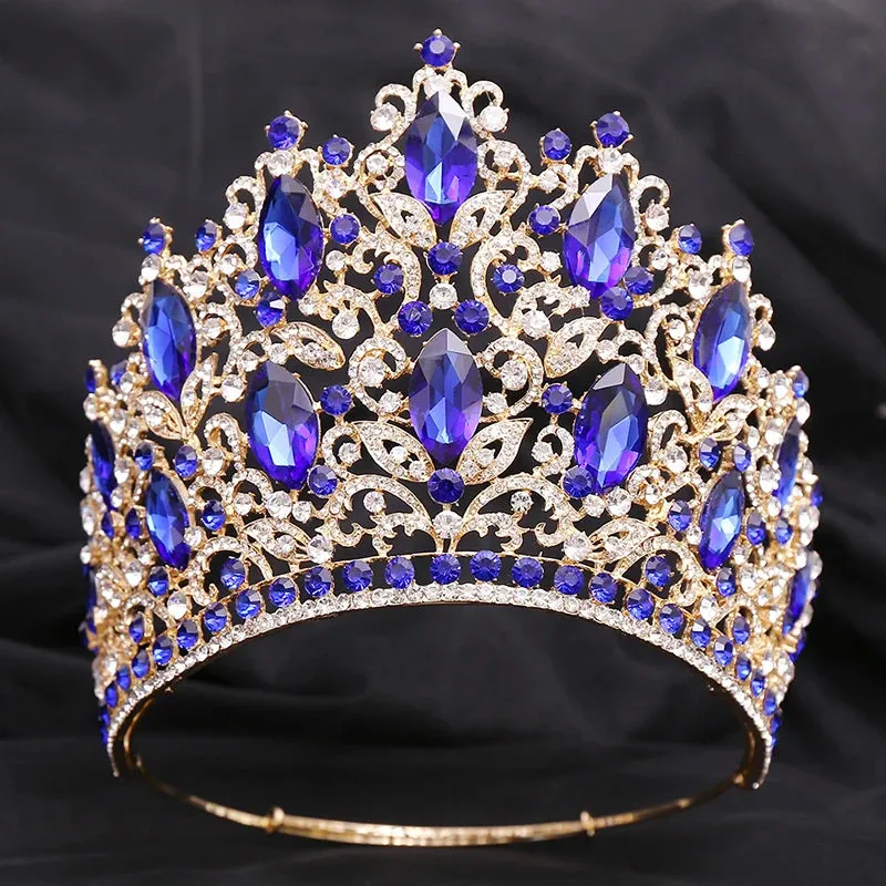 Gorgeous Large Crystal Tiaras Crown - Quinceanera-Pageant-Bridal