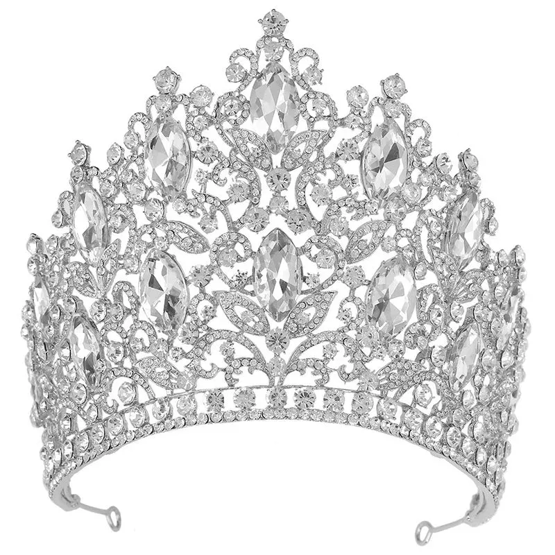 Gorgeous Large Crystal Tiaras Crown - Quinceanera-Pageant-Bridal