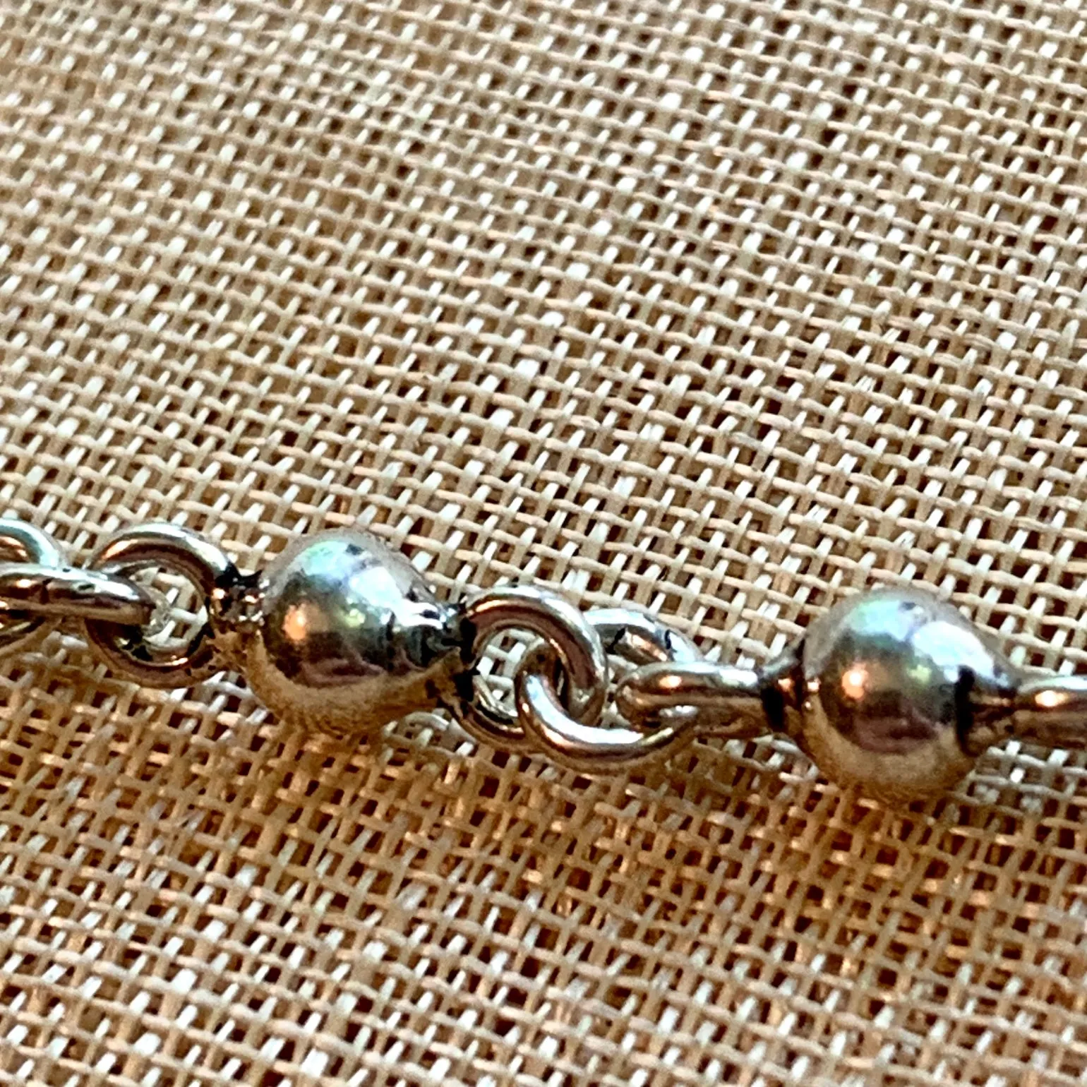 Handmade Sterling Ball-Chain, India