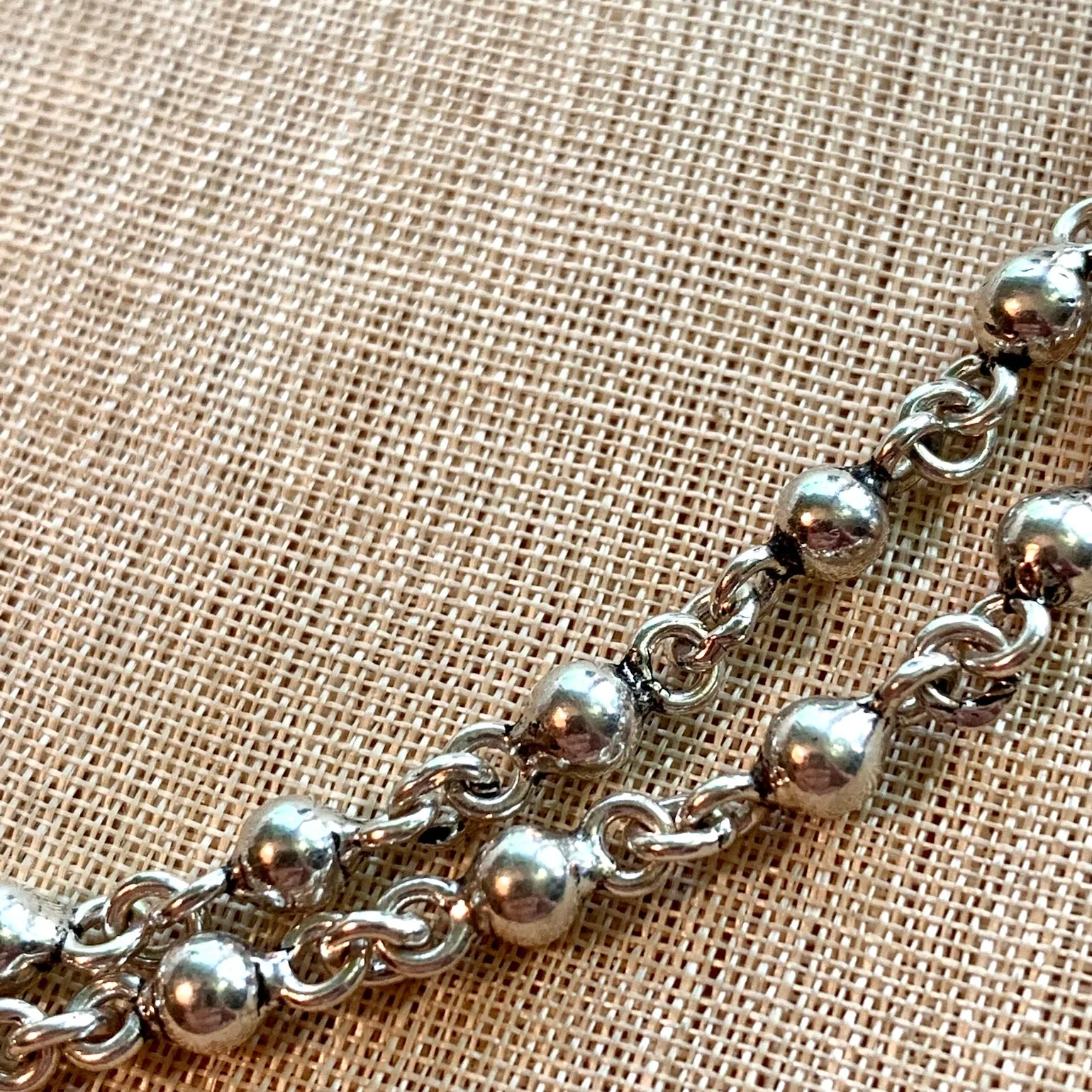Handmade Sterling Ball-Chain, India