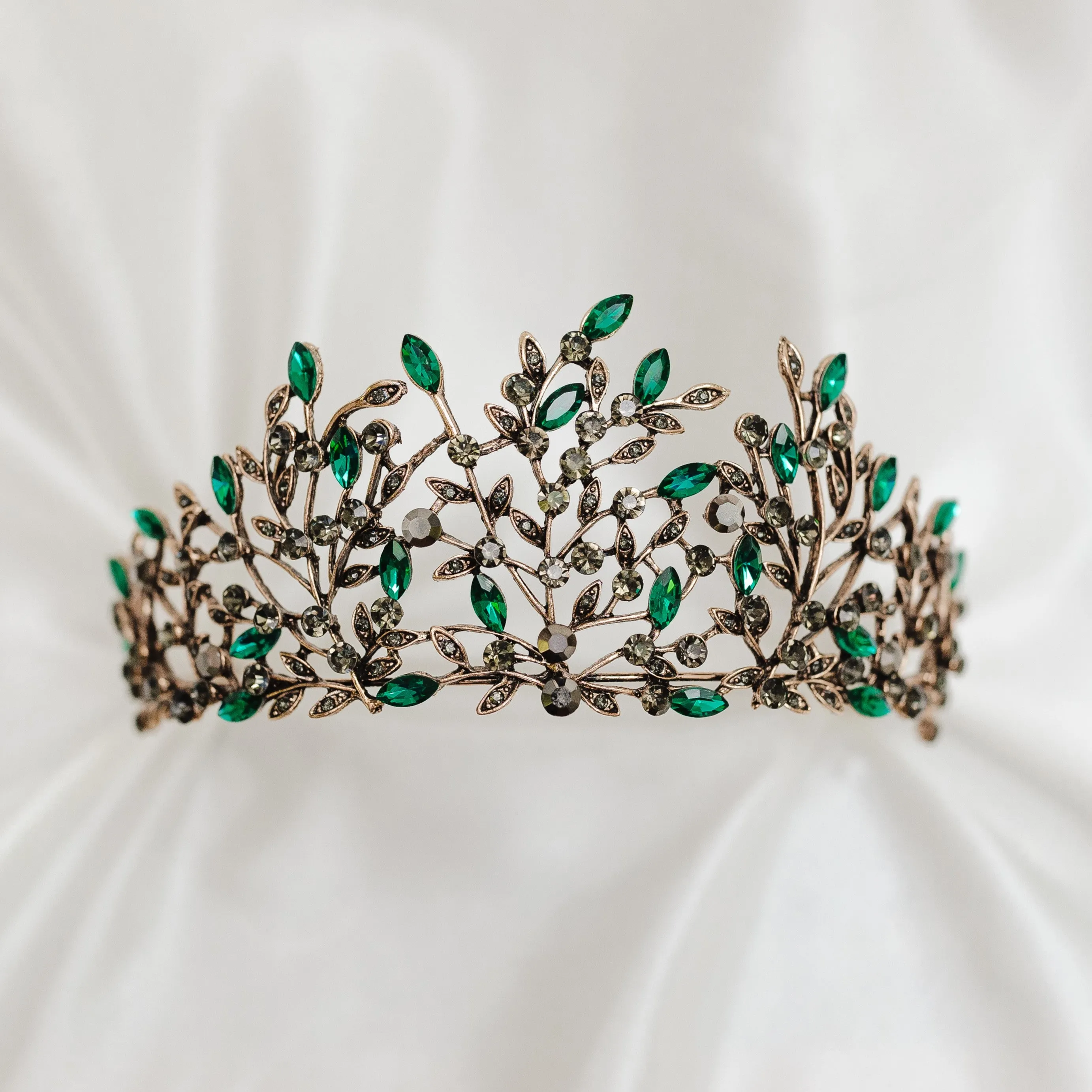 Ingrid's Tiara in Green