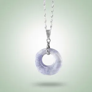 Lavender Loop Necklace
