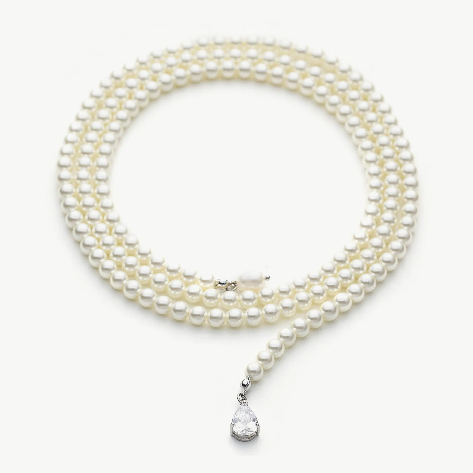 Long Pearl Necklace