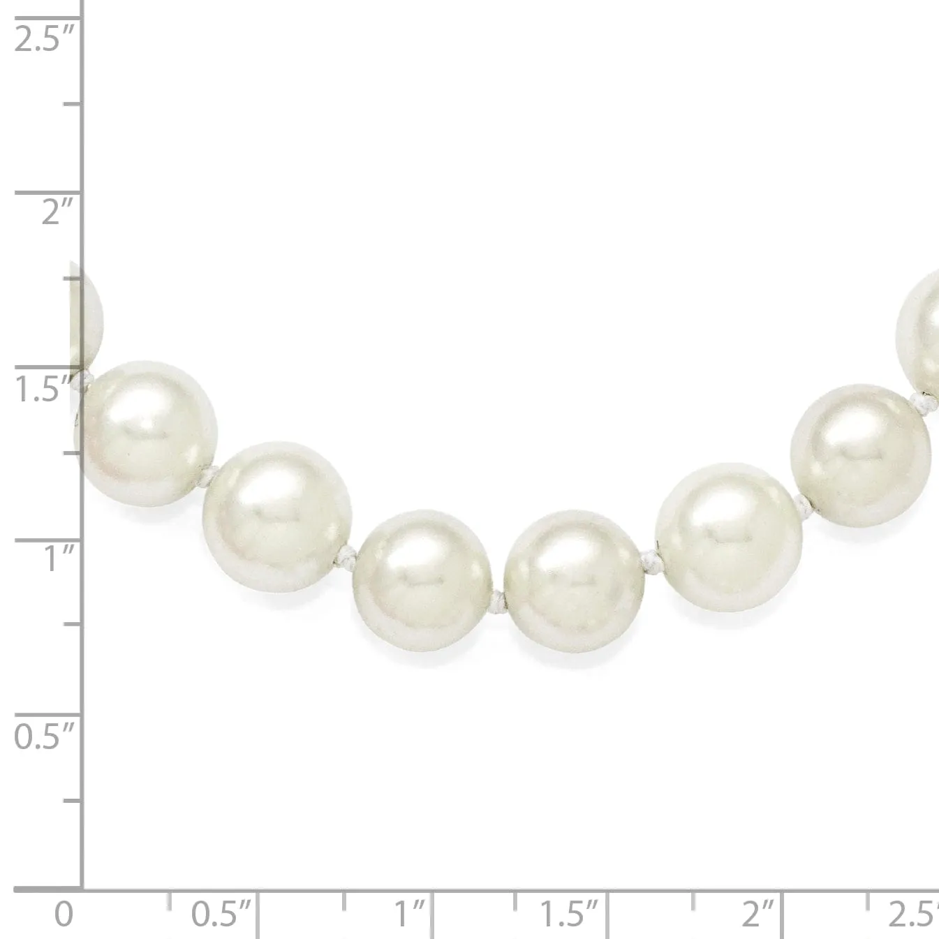 Majestik White Pearl Necklace