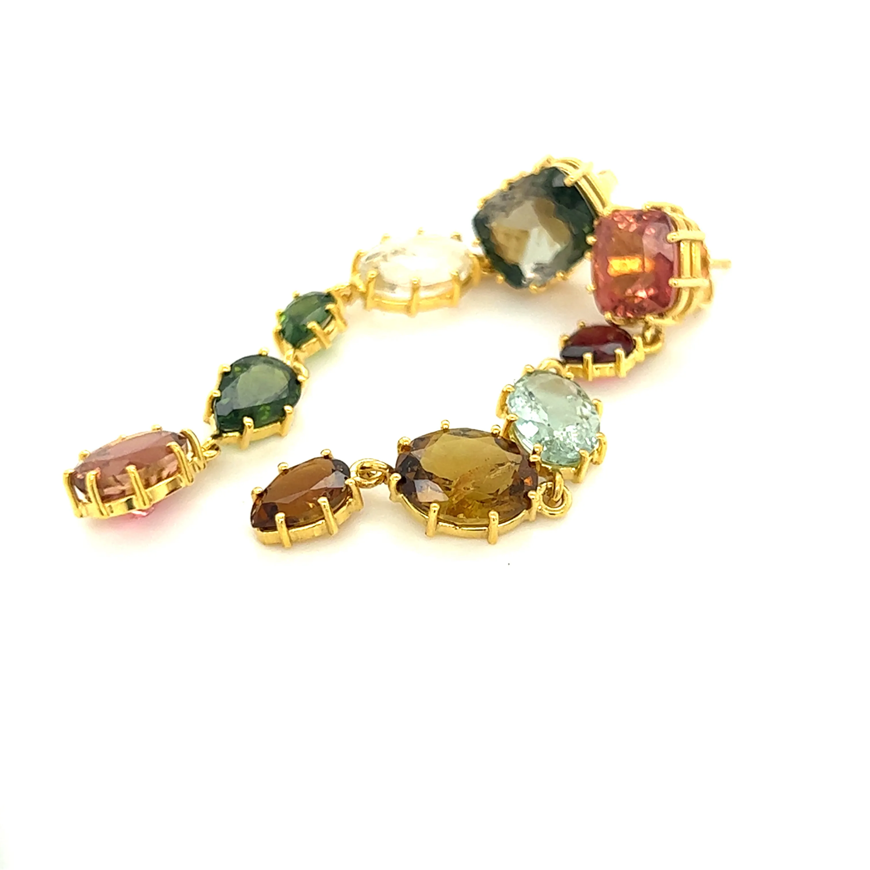 Mismatched Drop Earrings 014