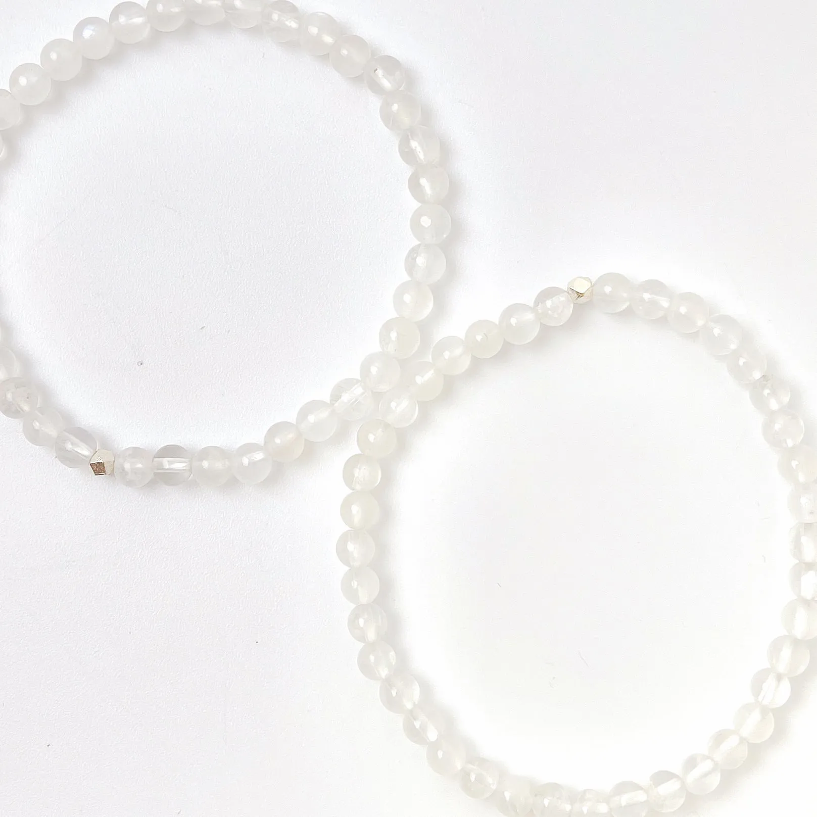Moonstone Bracelet 4mm