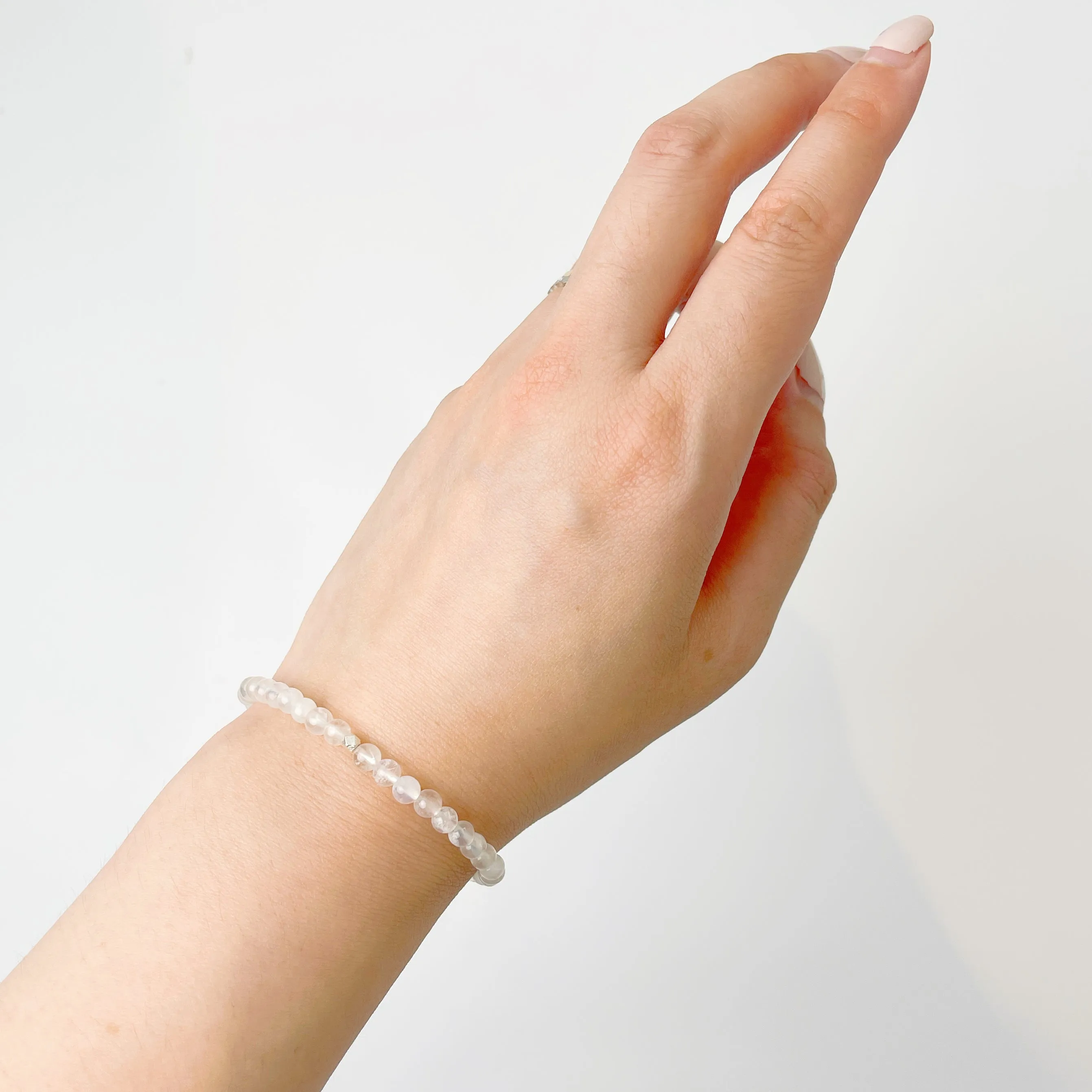 Moonstone Bracelet 4mm