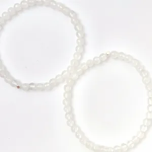 Moonstone Bracelet 4mm