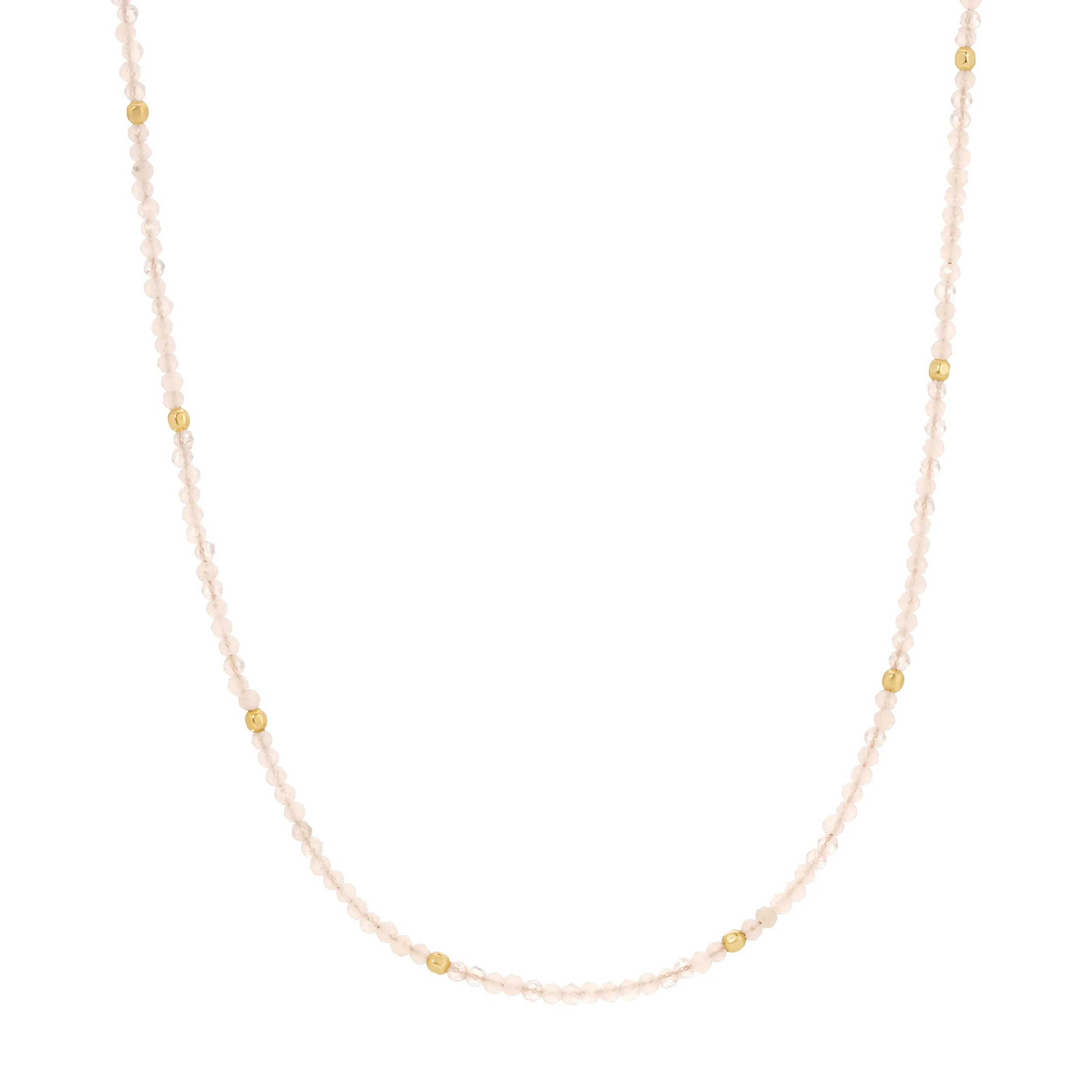 Moonstone Gemstone Beaded Choker
