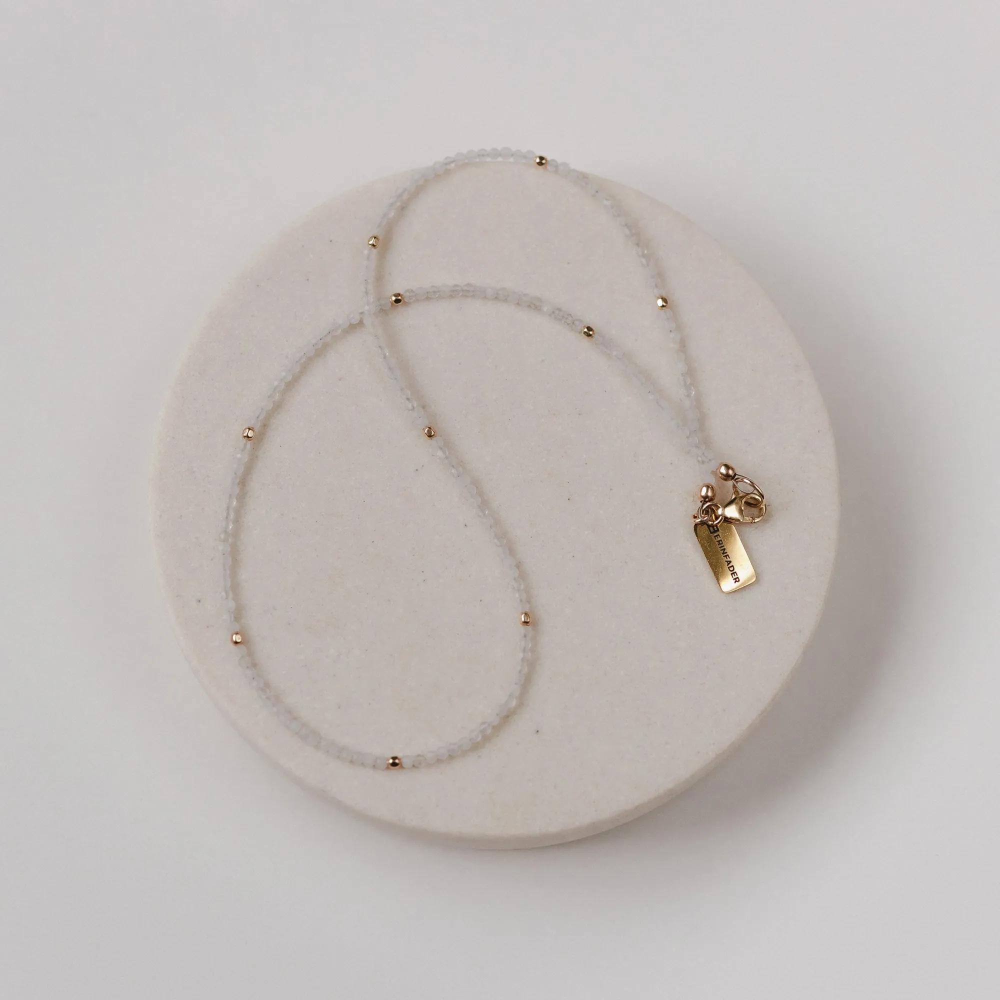 Moonstone Gemstone Beaded Choker