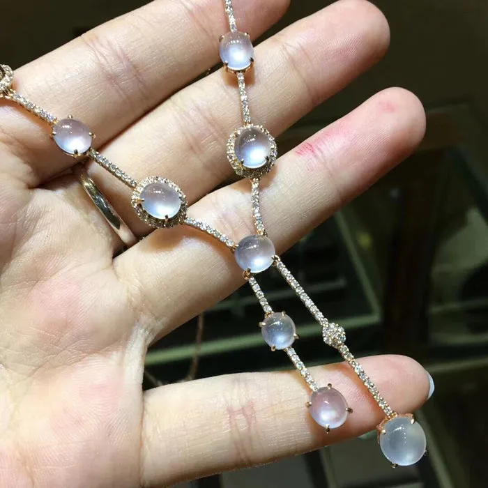 Natural Jade Necklace Jadeite Necklace NNE018
