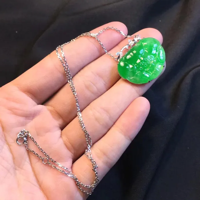 Natural Jade Necklace Jadeite Necklace NNE040