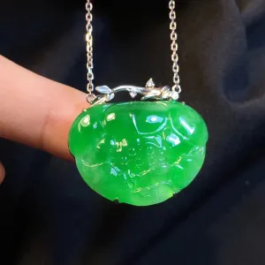 Natural Jade Necklace Jadeite Necklace NNE040