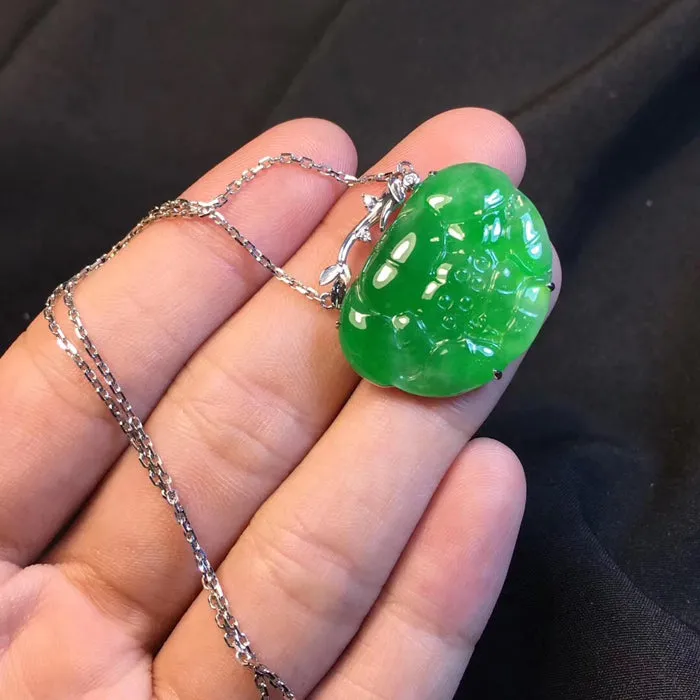 Natural Jade Necklace Jadeite Necklace NNE040