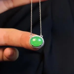 Natural Jade Necklace Jadeite Necklace NNE069