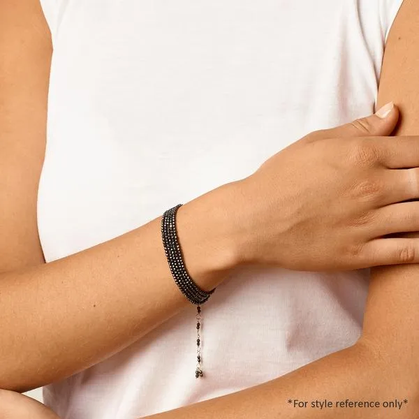 Ombre 'Blue' Wrap Bracelet