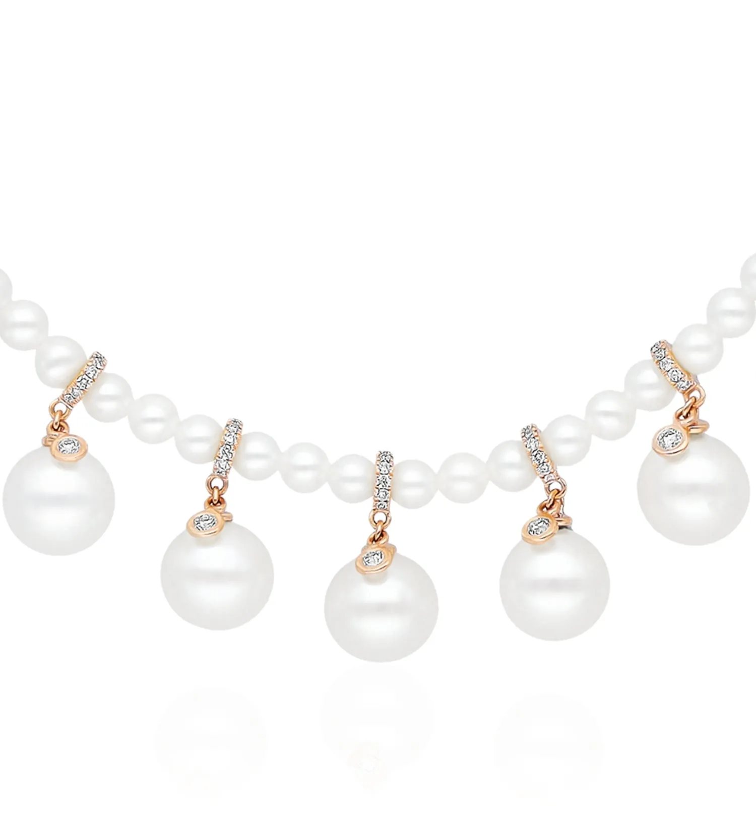 Pearl perlée necklace