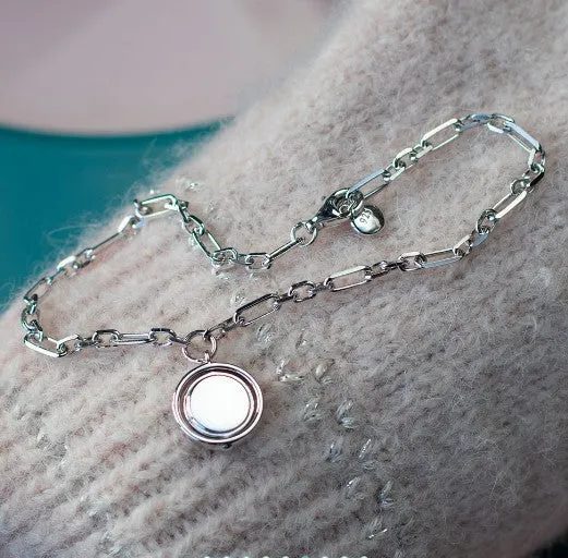 Revival Astoria Figaro Chain Link Spinner Bracelet