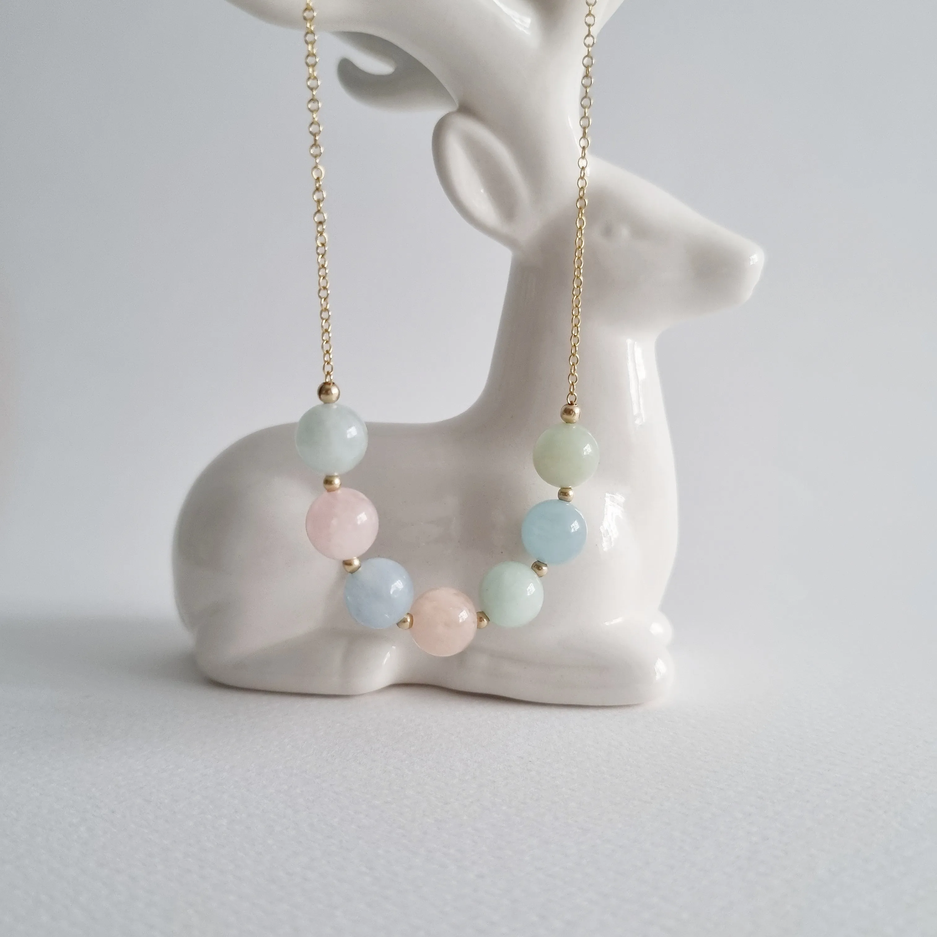Rhea Necklace / Mixed Beryl
