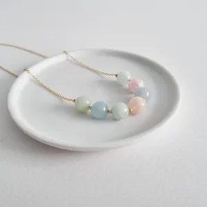 Rhea Necklace / Mixed Beryl