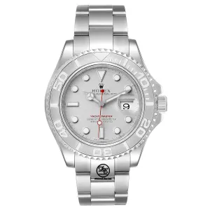 Rolex Yacht-Master 40mm Platinum Bezel 16622 BOX/PAPERS