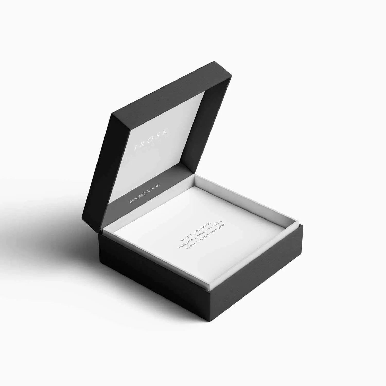 Single Petie Stud Natural Topaz and Diamond  Simulant - Irosk ®