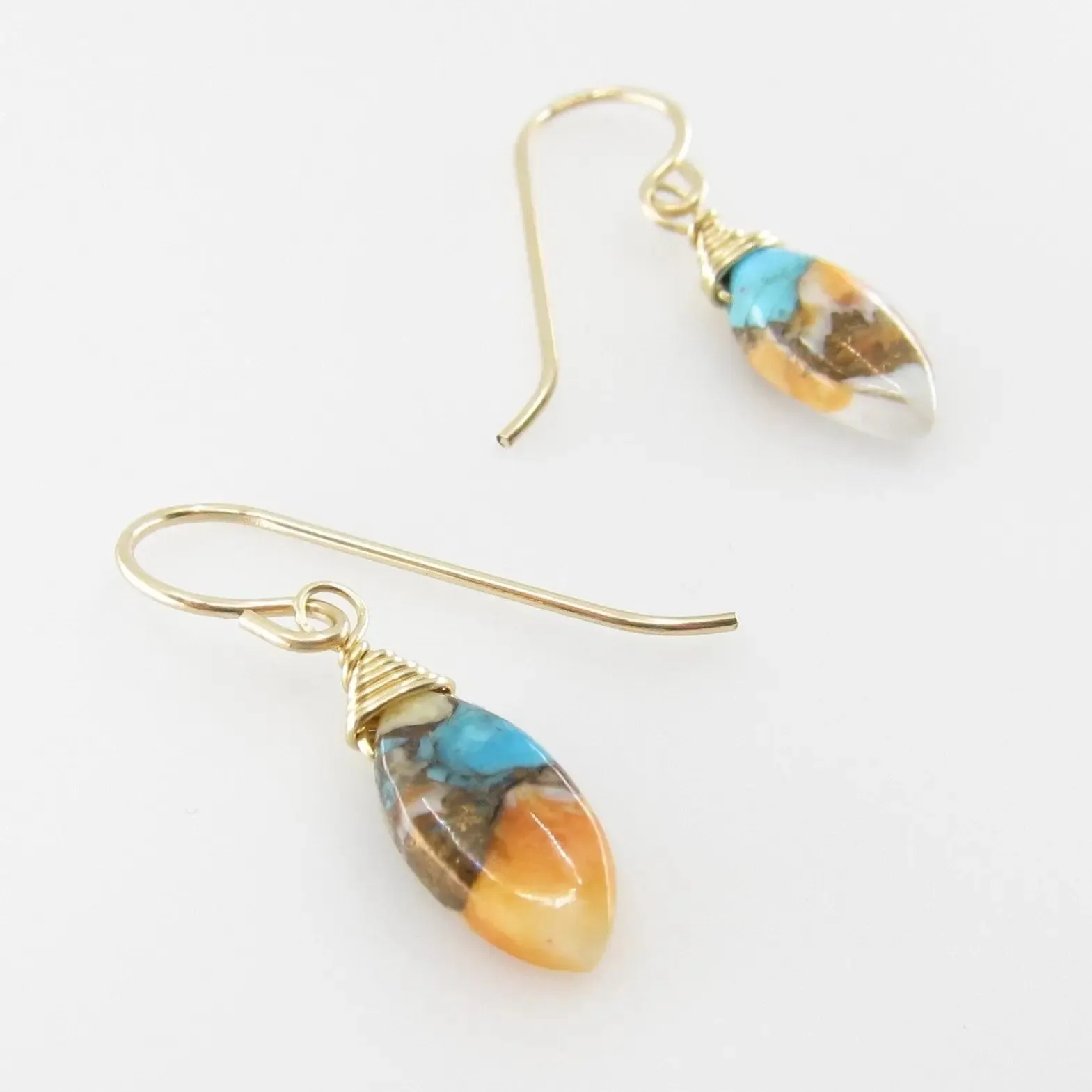 Spiney Oyster Drop Earrings